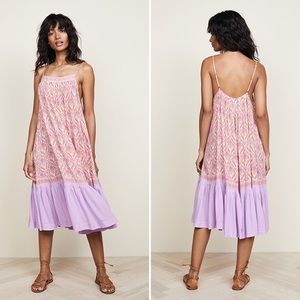 Spell Designs Jewel Strappy Dress in Quartz